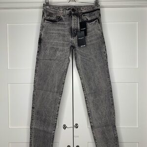 Saint Laurent Gray Denim Pants